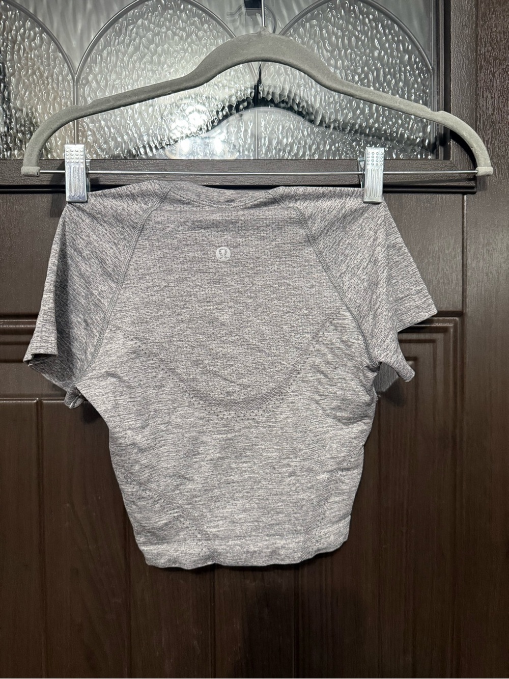 lululemon athletica Heather Gray Swiftly - size 0 - Picture 4 of 5